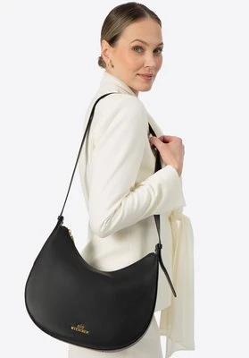 Zdjęcie produktu Skórzana torebka na ramię duża czarna Wittchen