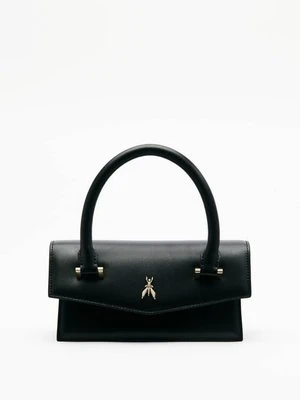 Skórzana torebka na ramię Fly Bamby ze skórzanymi uchwytami PATRIZIA PEPE