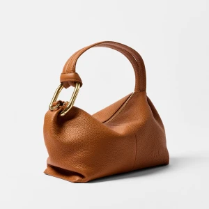 Skórzana Torebka Przez Ramię W Kolorze Camelowym Tous Hold - Tous