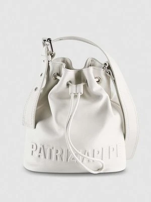 Skórzana torebka typu bucket (IM)PERFECTION medium PATRIZIA PEPE