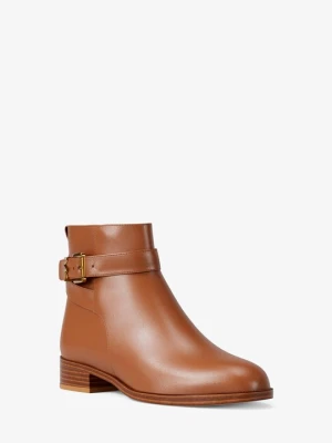Skórzane botki Rachel Michael Kors BRĄZOWY (Brązowy)