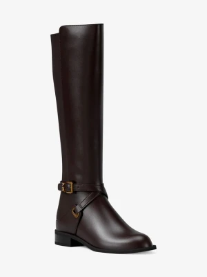 Skórzane botki Rachel Michael Kors CZEKOLADOWY (Brązowy)