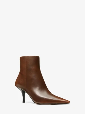 Skórzane botki Selina Michael Kors BRĄZOWY (Brązowy)