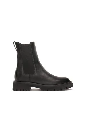 Skórzane botki typu chelsea boots Kazar