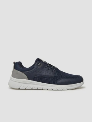 Skórzane buty sportowe s.Oliver niebieski