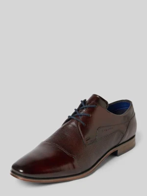 Skórzane buty sznurowane Bugatti