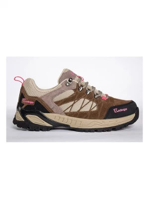 Kastinger Skórzane buty trekkingowe "Sampo" w kolorze brązowo-beżowym rozmiar: 40