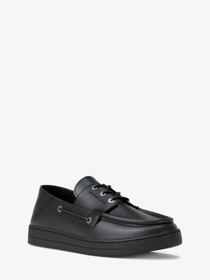 Skórzane buty żeglarskie Aiden Michael Kors CZARNY (Czarny)