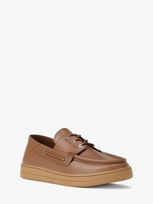 Skórzane buty żeglarskie Aiden Michael Kors Mens