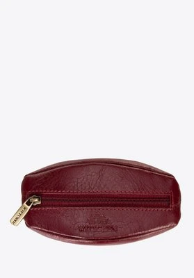 Skórzane etui na klucze miękkie czerwone Wittchen