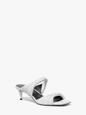 Skórzane klapki Kiana MICHAEL Michael Kors