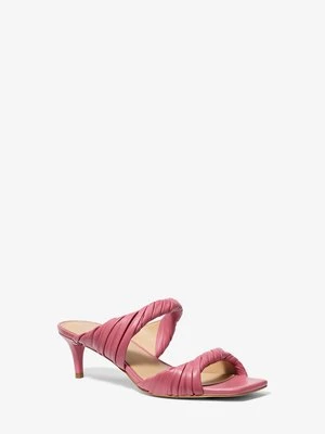 Skórzane klapki Kiana MICHAEL Michael Kors