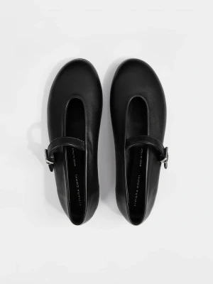 SKÓRZANE KLASYCZNE BALERINY LIVIANA CONTI