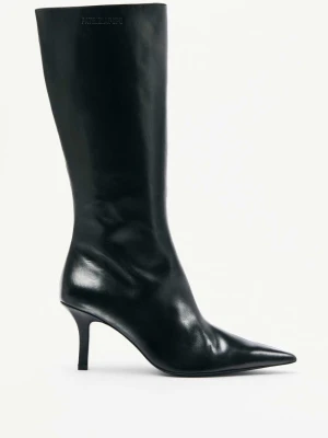 Skórzane kozaki Minimal Shape PATRIZIA PEPE