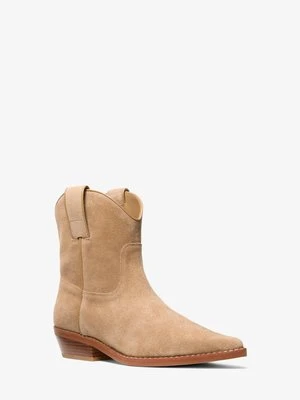 Skórzane kozaki Noemie MICHAEL Michael Kors