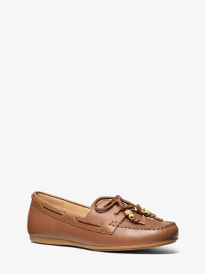 Skórzane mokasyny Fallon Michael Kors BRĄZOWY (Brązowy)