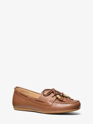 Skórzane mokasyny Fallon Michael Kors BRĄZOWY (Brązowy)