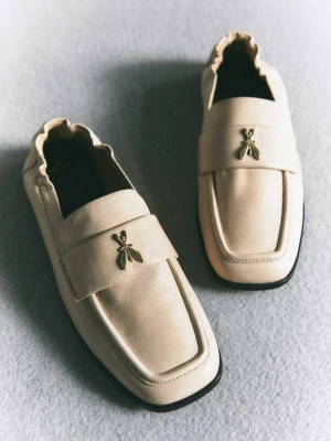 Skórzane mokasyny Soft Square PATRIZIA PEPE