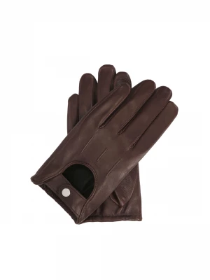 Skórzane rękawiczki całuski z funkcją touchscreen Kazar
