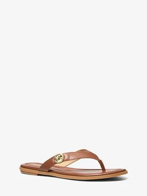 Skórzane sandały Erin Michael Kors BRĄZOWY (Brązowy)
