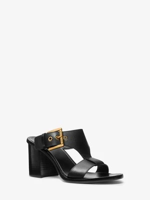 Zdjęcie produktu Skórzane sandały Irene z klockowym obcasem MICHAEL Michael Kors