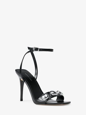 Skórzane sandały Liana z ćwiekami MICHAEL Michael Kors