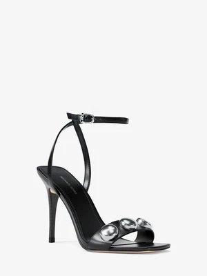 Skórzane sandały Liana z ćwiekami MICHAEL Michael Kors