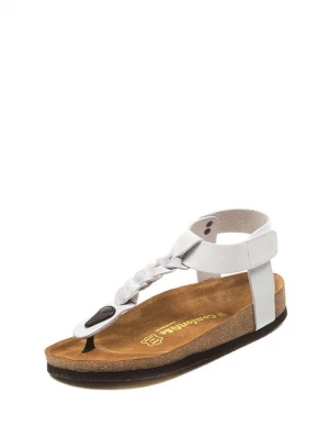 Comfortfusse Skórzane sandały w kolorze białym rozmiar: 42