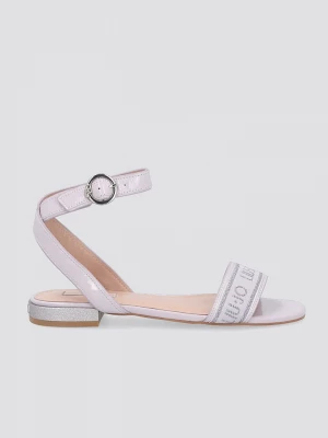 Liu Jo Skórzane sandały w kolorze fioletowym rozmiar: 41
