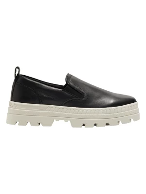 Marc O'Polo Shoes Skórzane slippersy w kolorze czarnym rozmiar: 40