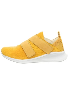 Think! Skórzane slippersy "Waiv" w kolorze żółtym rozmiar: 38