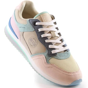 Skórzane sneakersy Big Star W INT1851 multikolor wielokolorowe
