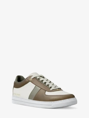Skórzane sneakersy Brady w bloki kolorostyczne Michael Kors