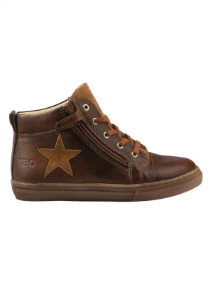 Rap Skórzane sneakersy "Dakar" w kolorze brązowym rozmiar: 35