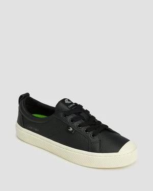 Skórzane Sneakersy Damskie Cariuma Oca Low Black Premium Leather