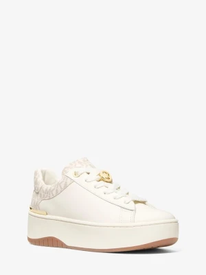 Skórzane sneakersy Dottie z charakterystycznym logo Michael Kors