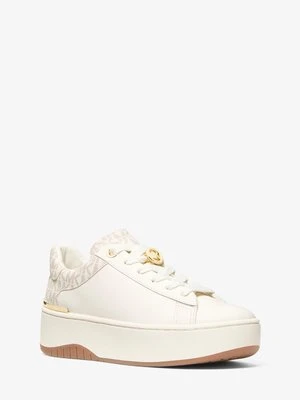 Skórzane sneakersy Dottie z charakterystycznym logo MICHAEL Michael Kors