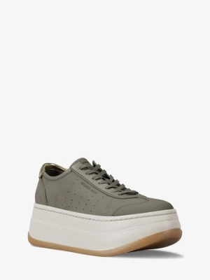 Skórzane sneakersy Hayes na platformie Michael Kors