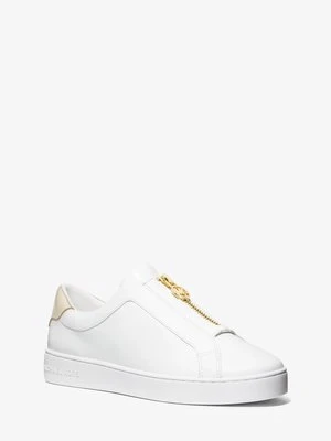 Skórzane sneakersy na zamek Keaton MICHAEL Michael Kors