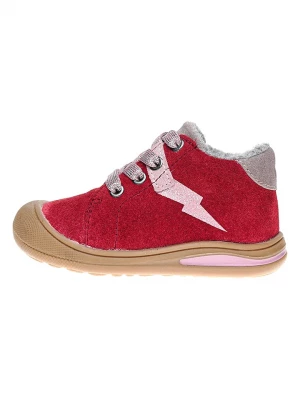 lamino Skórzane sneakersy w kolorze czerwonym rozmiar: 25