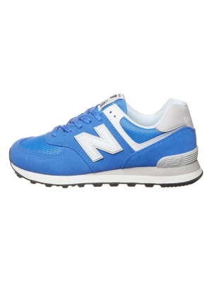 New Balance Skórzane sneakersy w kolorze niebieskim rozmiar: 40