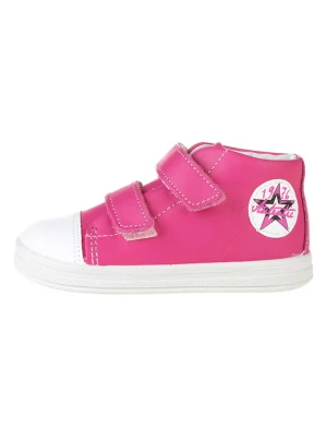 Primigi Skórzane sneakersy w kolorze różowym rozmiar: 21