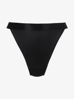 Skórzane stringi z szeroką gumką Courtisane Poupee Marilyn