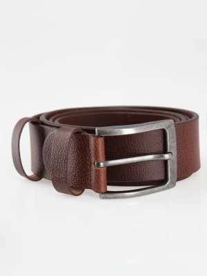 Skórzany, brązowy pasek męski A-SMART Volcano