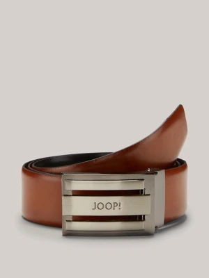 Skórzany pasek w kolorze koniakowym Joop