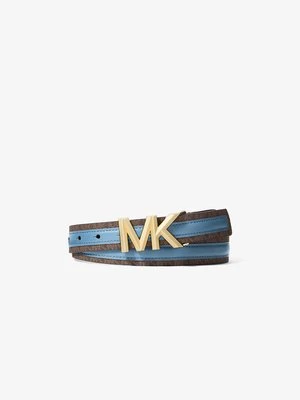 Skórzany pasek z charakterystycznym logo MICHAEL Michael Kors