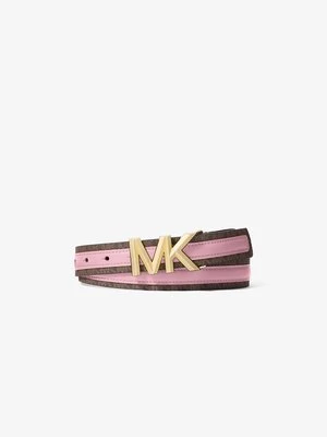 Skórzany pasek z charakterystycznym logo MICHAEL Michael Kors