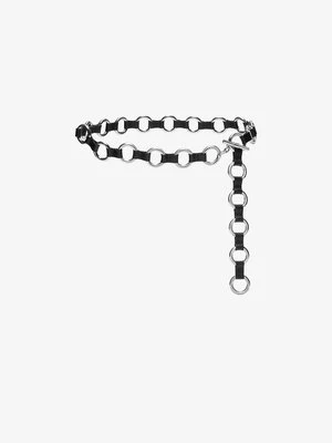 Skórzany pasek z łańcuszkiem MICHAEL Michael Kors