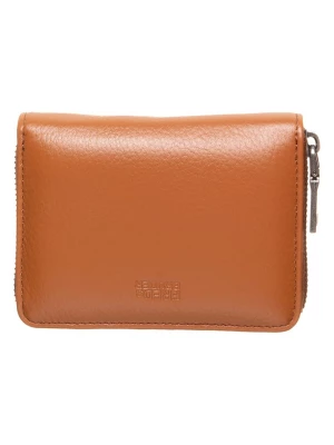 FREDs BRUDER Skórzany portfel "Darling Midi" w kolorze jasnobrązowym - 13 x 10 x 2,5 cm rozmiar: onesize