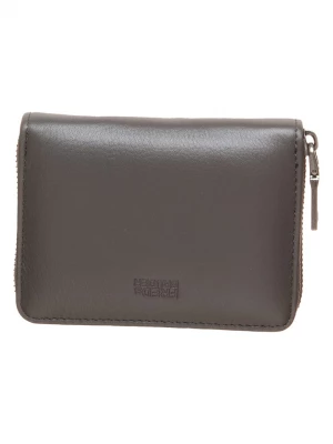 FREDs BRUDER Skórzany portfel "Darling Midi" w kolorze szarobrązowym - 13 x 10 x 2,5 cm rozmiar: onesize
